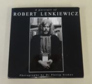 Robert Lenkiewicz book 'A Portrait.., Dr Phillip Stokes', together with six black and white