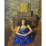 Robert Lenkiewicz (1941-2002) 'Anna Seated' Millennium, No.188/475 with certificate, also signed