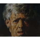 Robert Lenkiewicz (1941-2002), print, 'Snowy', No.11/300, mounted not framed.