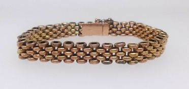 A 9ct link bracelet approx. 13.4gms