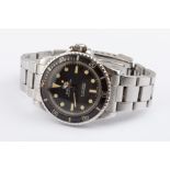 Rolex, Submariner 5513, a 1978 gents stainless steel wristwatch, case no. 5133222.