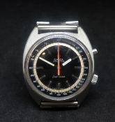 Omega, Seamaster Chronostop, a gents stainless steel wristwatch, purchased new circa 1971/2 (