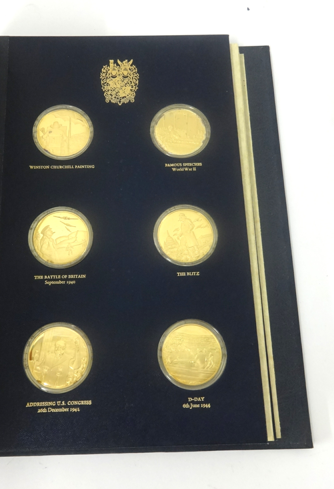 John Pinches, Trustees Presentation Set of The Churchill Centenary Medals circa 1973, a set of 24 - Image 3 of 3