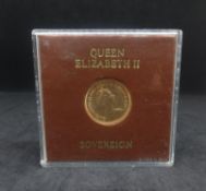 QEII 1981 gold sovereign.