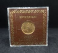 QEII 1981 gold sovereign.