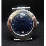 Michel Herbelin, a gents modern stainless steel wristwatch with date, the dial marked 'Michel