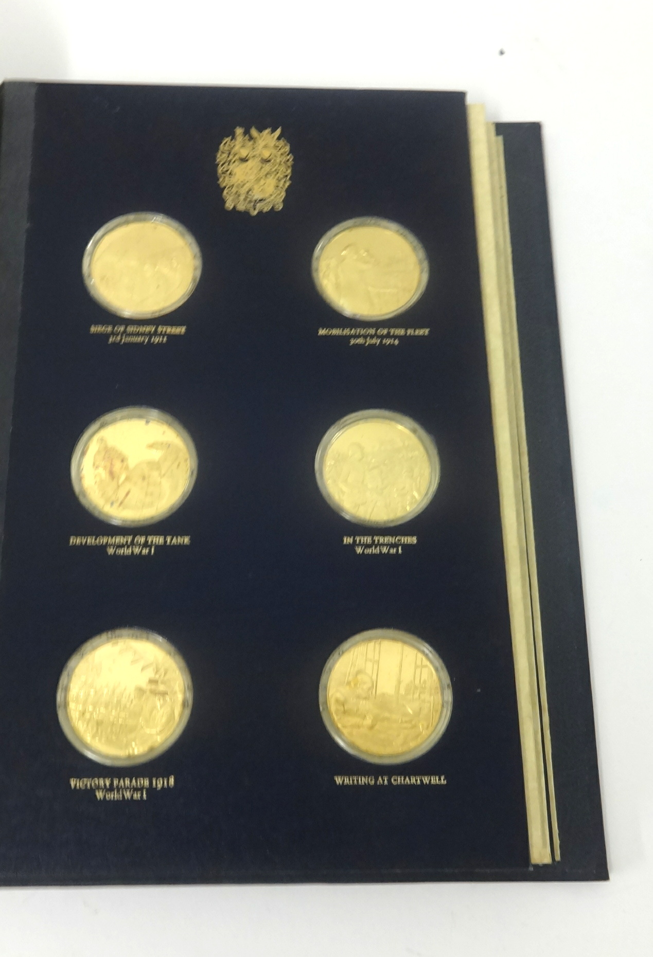 John Pinches, Trustees Presentation Set of The Churchill Centenary Medals circa 1973, a set of 24 - Image 2 of 3