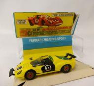 Corgi Toys 344 Ferrari Dino Sport Whizzwheels, boxed.