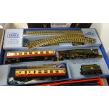 Hornby Dublo, OO gauge Passenger Set 'Duchess of Montrose' boxed, also a power unit and various