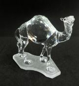 Swarovski Crystal (boxed) Camel and stand