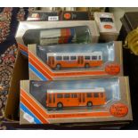A collection of EFE Diecast buses (8), list available.