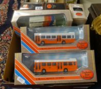 A collection of EFE Diecast buses (8), list available.