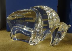 Swarovski Crystal (boxed) Buffalo