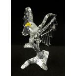 Swarovski Crystal (boxed) Bald Eagle and stand