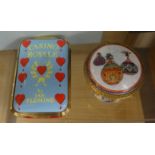 Halcyon Days, bonbonnieres, Teacher Scarecrow and Chocolate Truffle also enamel boxes together