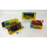 Corgi, 448 B.M.C. mini Police van, boxed also 327 MGBGT and 338 Chevrolet, boxed (3).