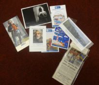 A collection of various Robert Lenkiewicz memorabilia including exhibition booklets and