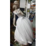 Lladro, 'The Glass Slipper' 05957 figure, boxed.