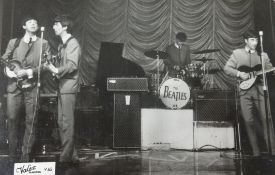 Beatles, a photographic postcard with post stamp dated 1964 together with various vintage children's