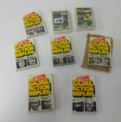 Daily Mirror, goal action replay flicker books (5) and two packs of top trumps.
