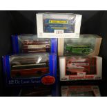 EFE, a collection of Diecast model buses, approx 18, list available.
