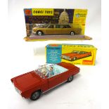 Corgi, 262 Lincoln Continental, boxed together with 246 Chrysler Imperial (2).