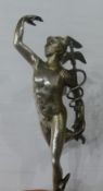 A mascot? depicting Hermes, height 20cm.