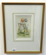 Donald Gregg, a pair of signed limited edition prints 'The Shared Seat' and 'On the Beach, Summer