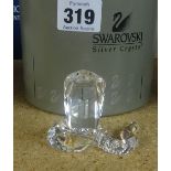 Swarovski Crystal (boxed) Cobra