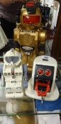 Magic Mike toy robot, Tomy robot and another (3).