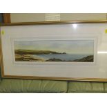 'MOTHER IVYES BAY CORNWALL NO 36', WATERCOLOUR, SIGNED LOMBARD LOWER LEFT, FRAMED AND GLAZED, TITLED