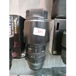 SIGMA 135-400MM 1:4.5-5.6 APO LENS (CANON) IN BLACK CASE