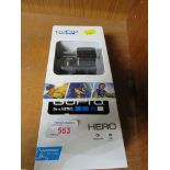BOXED GO PRO HERO WITH CABLE AND MOUNTS