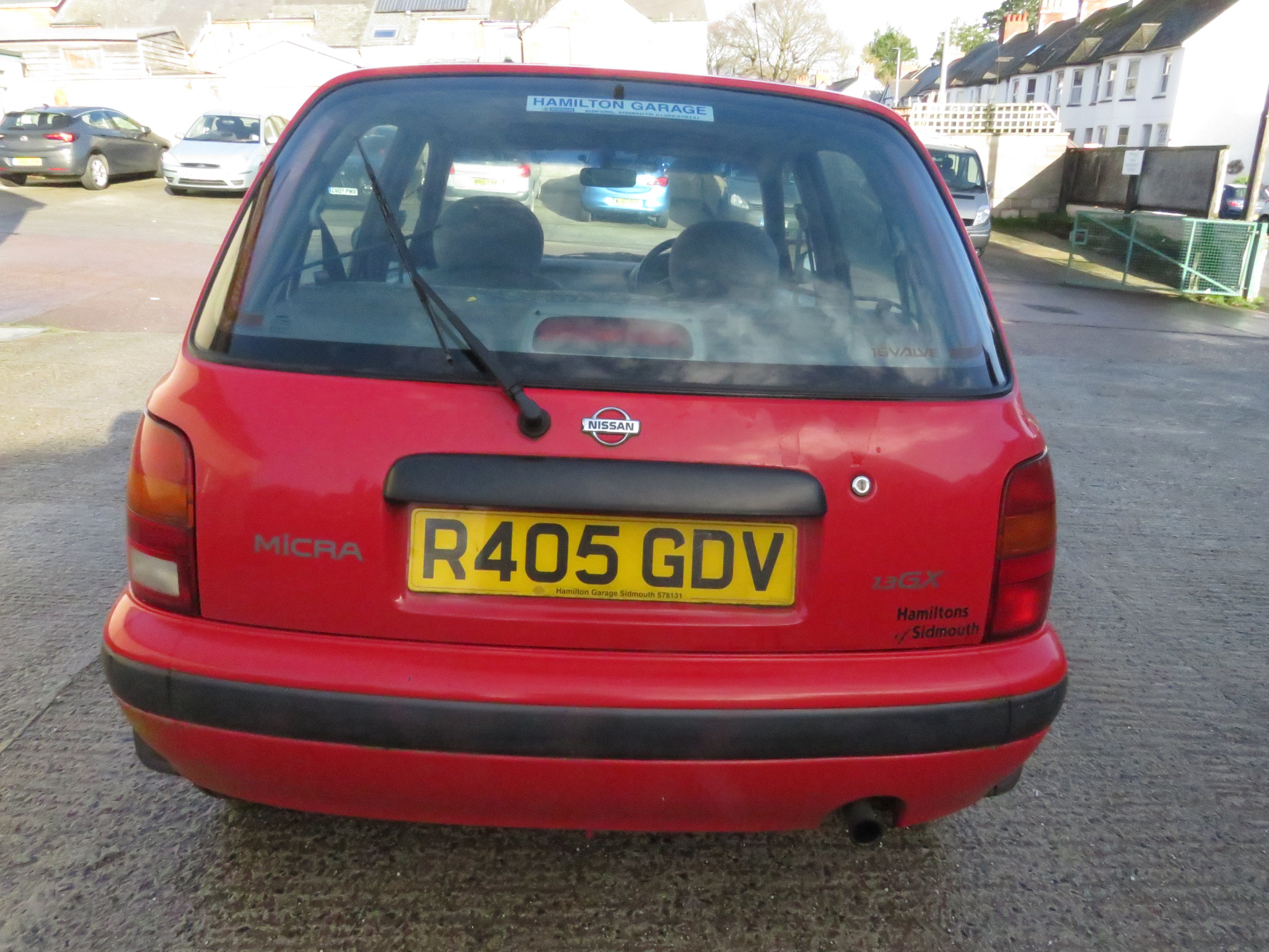 FROM DECEASED ESTATE - RED NISSAN MICRA 1.3GX FIVE DOOR HATCHBACK, R405GDV REGISTERED 28/11/97, - Image 4 of 13