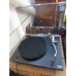 REGA PLANAR 3 TURNTABLE WITH REGA R-100 STYLUS, WITH ORIGINAL BOX