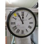 FOXDALE & SONS OF LONDON QUARTZ WALL CLOCK