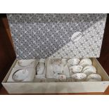 JIESIA BOXED SIX PIECE TEA AND COFFEE SET