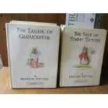 NINE BEATRIX POTTER BOOKS PUBLISHED BY F WARNE & CO LTD