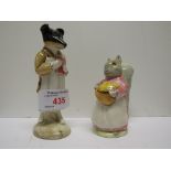 TWO BESWICK BEATRIX POTTERY FIGURES - 'PICKLES' AND 'GOODY TIPTOES'