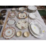 ROYAL ALBERT 'BRIDES CHOICE' DINNER WARE AND OTHER ASSORTED TEA WARE AND SERVING DISHES