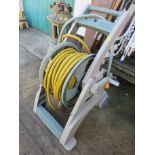 AMES REELEASY HOSE REEL WITH GARDENA HOSEPIPE