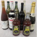 Two bottles of Noilly Prat Original Dry, two bottles of Amasguinha licor de amendoa amarga, Ashridge