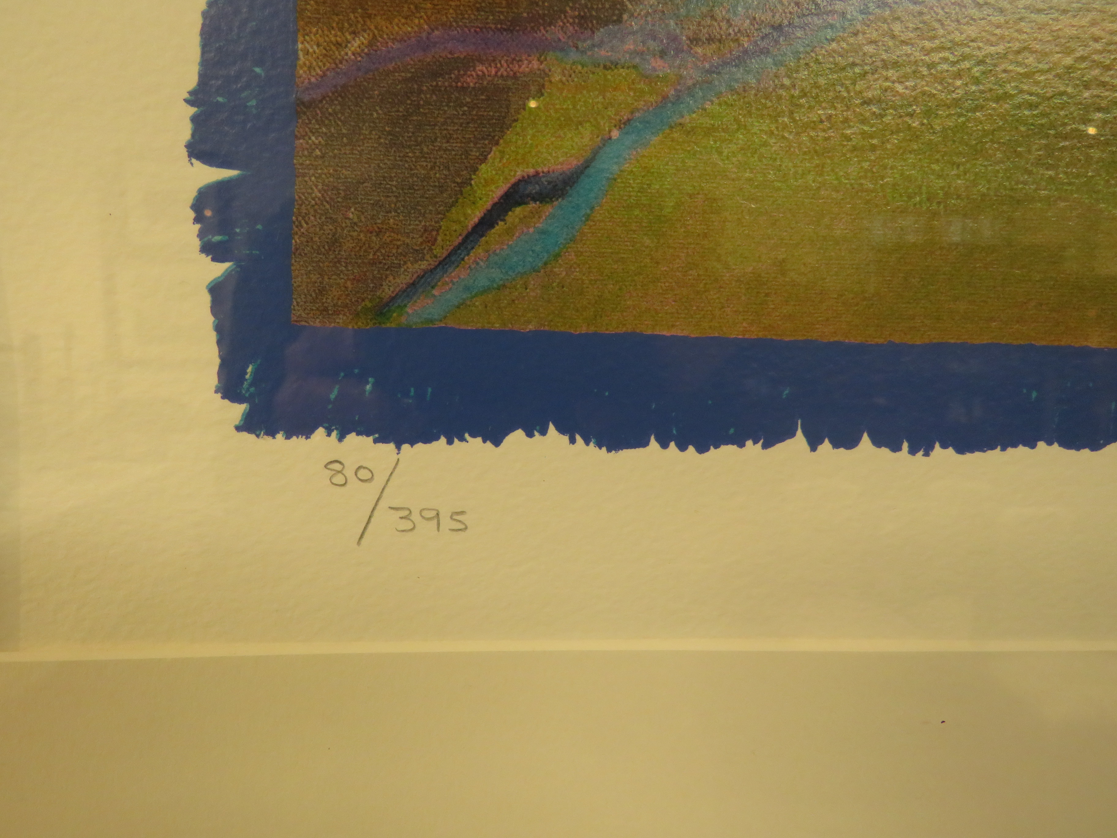 Barbara Hammerman Brody (b1941) - Peaceful Land II, colour print, numbered in pencil to the margin - Image 4 of 6