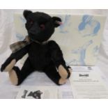 Boxed Steiff The Titanic Commemorative Bear 1735 / 1912 with growler and certificate, together