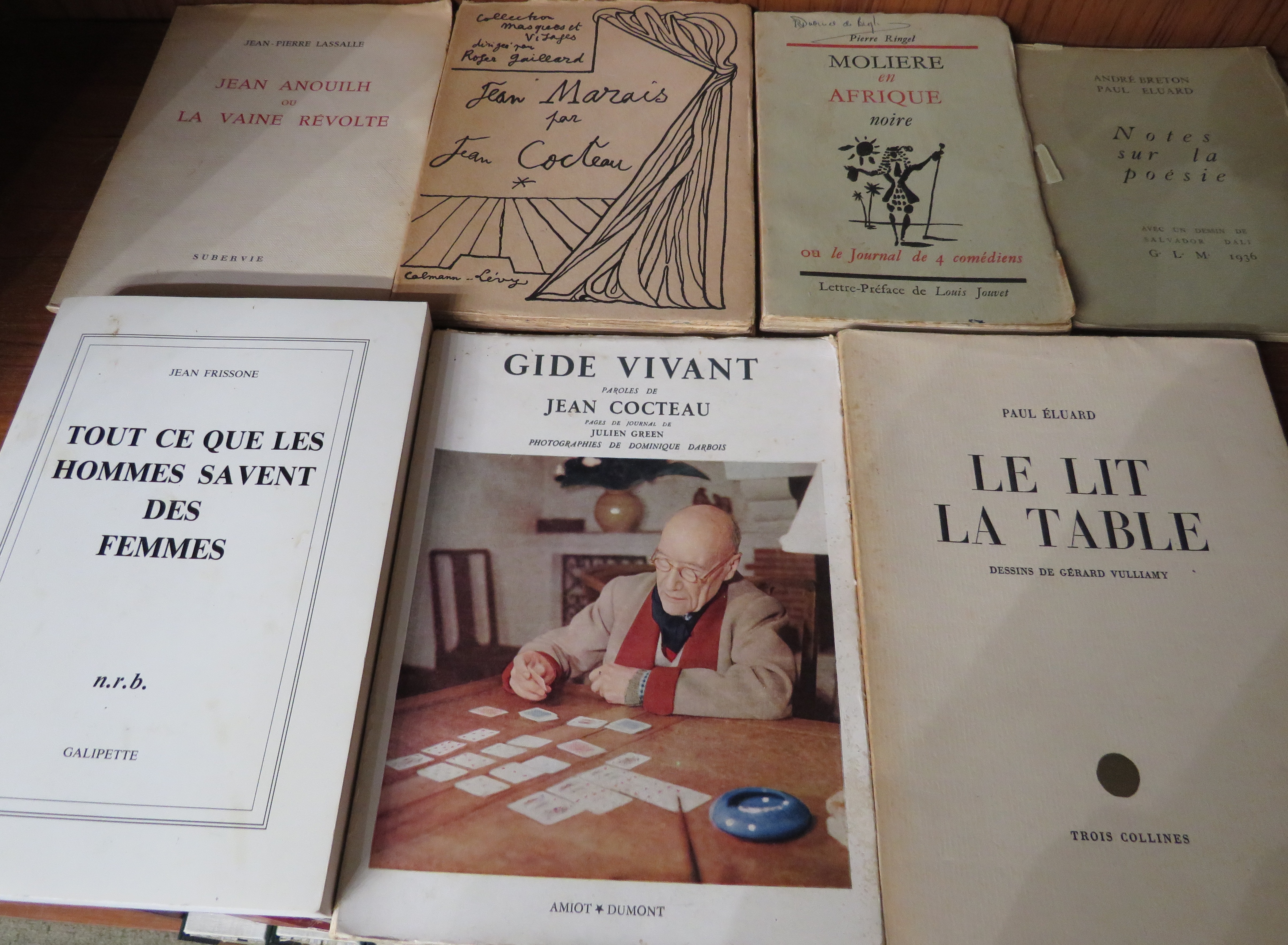 Paul Eluard - Le Lit la Table, dessins de Gerrard Vulliamy, Trois Collines, 1946, numbered 753;