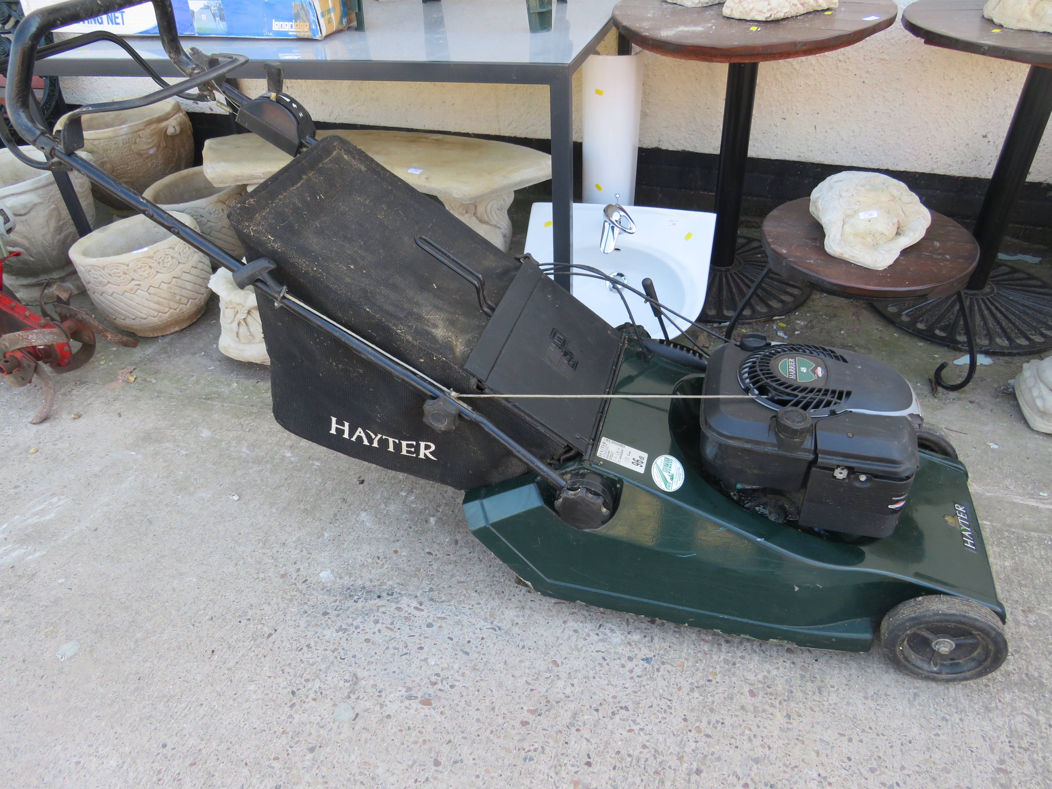 HAYTER HARRIER 48 AUTO DRIVE PETROL LAWN MOWER