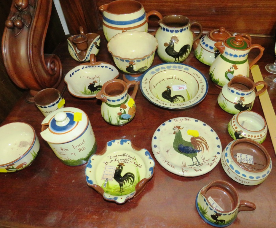 DECORATIVE TORQUAY POTTERY WARE