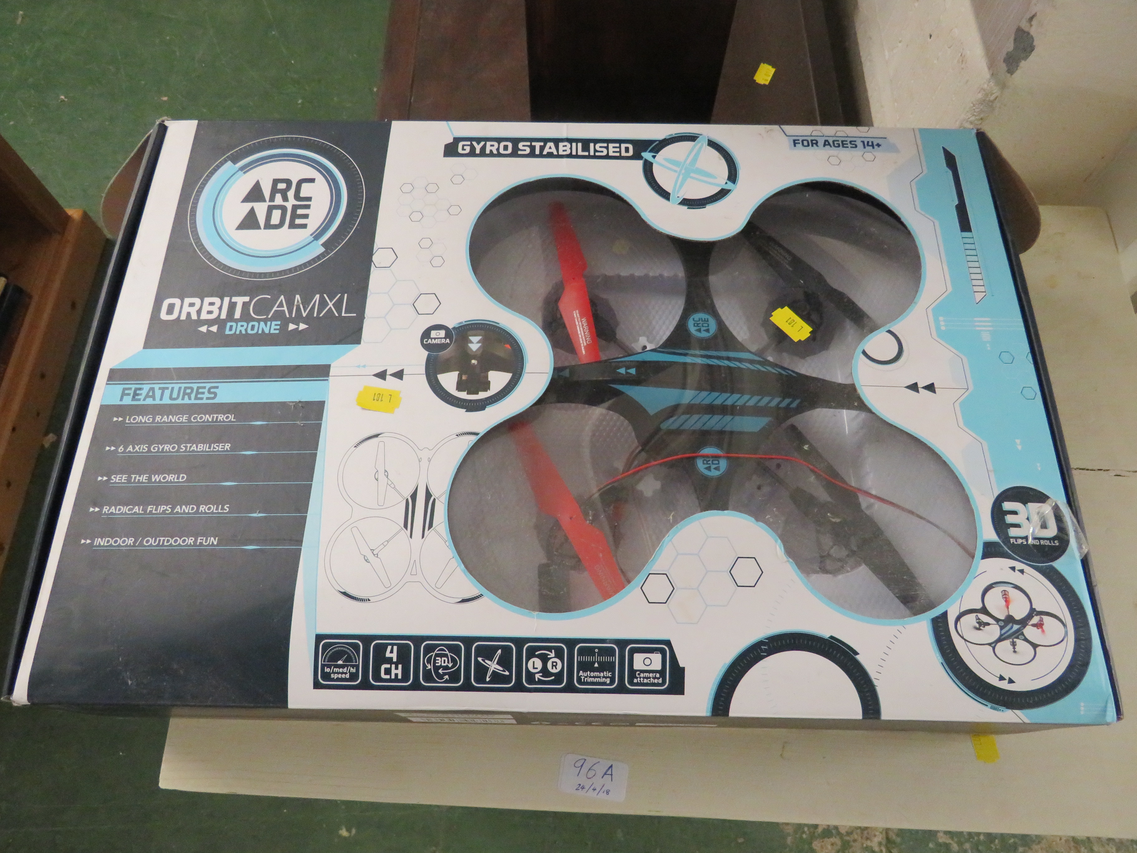 BOXED ARCADE ORBIT DRONE (A/F)