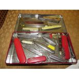 SELECTION OF ASSORTED PENKNIVES AND POCKET KNIVES