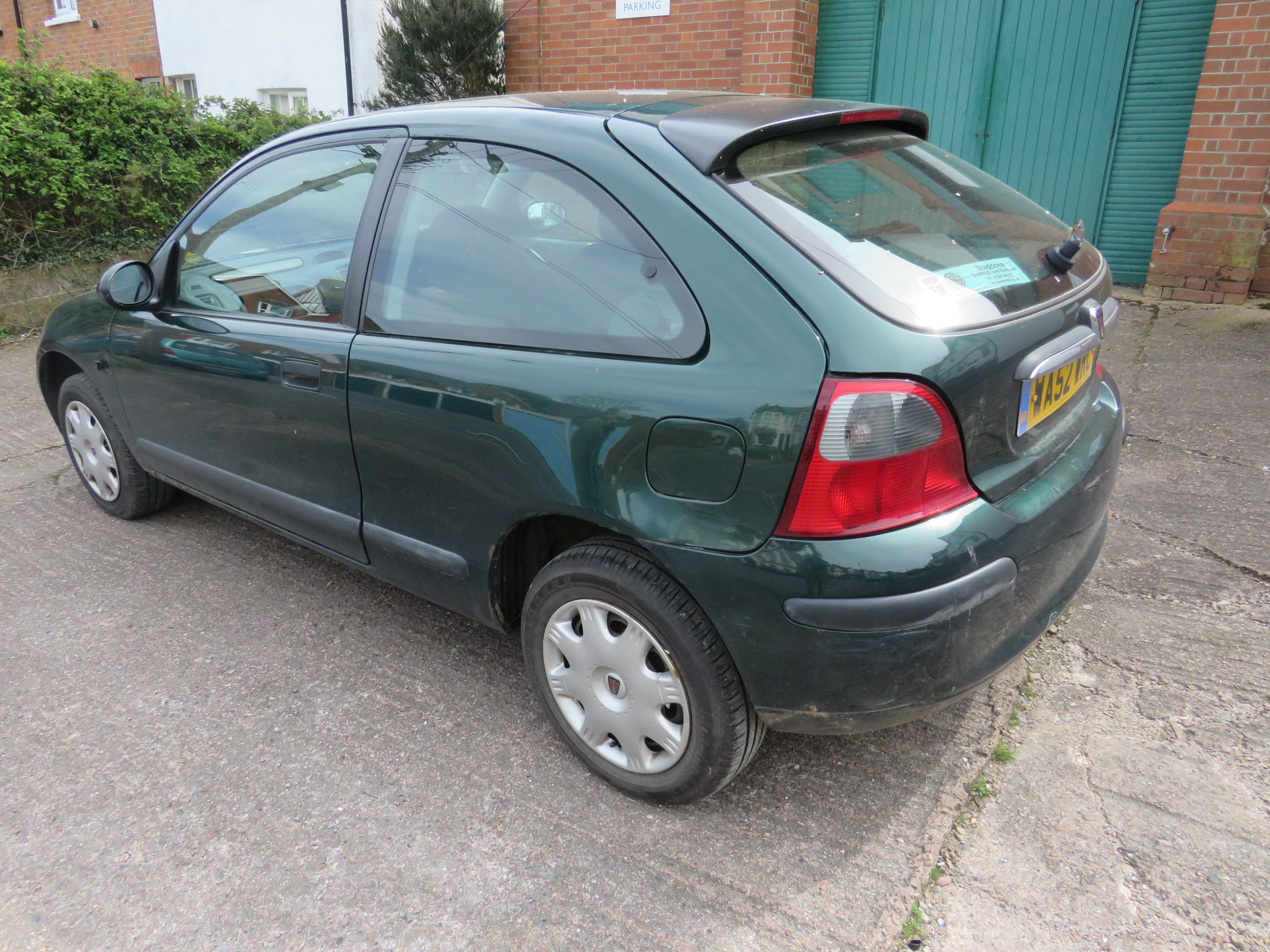 GREEN ROVER 25 IL THREE DOOR HATCHBACK, WA52 WRC REGISTERED 30/09/02, 1396CC PETROL ENGINE, THREE - Image 3 of 20